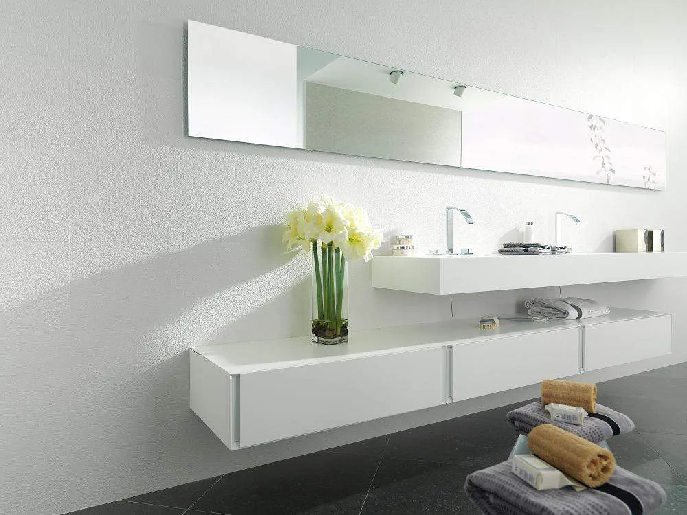 Cerámica Aqua Cristal 31,9×90 instalado
