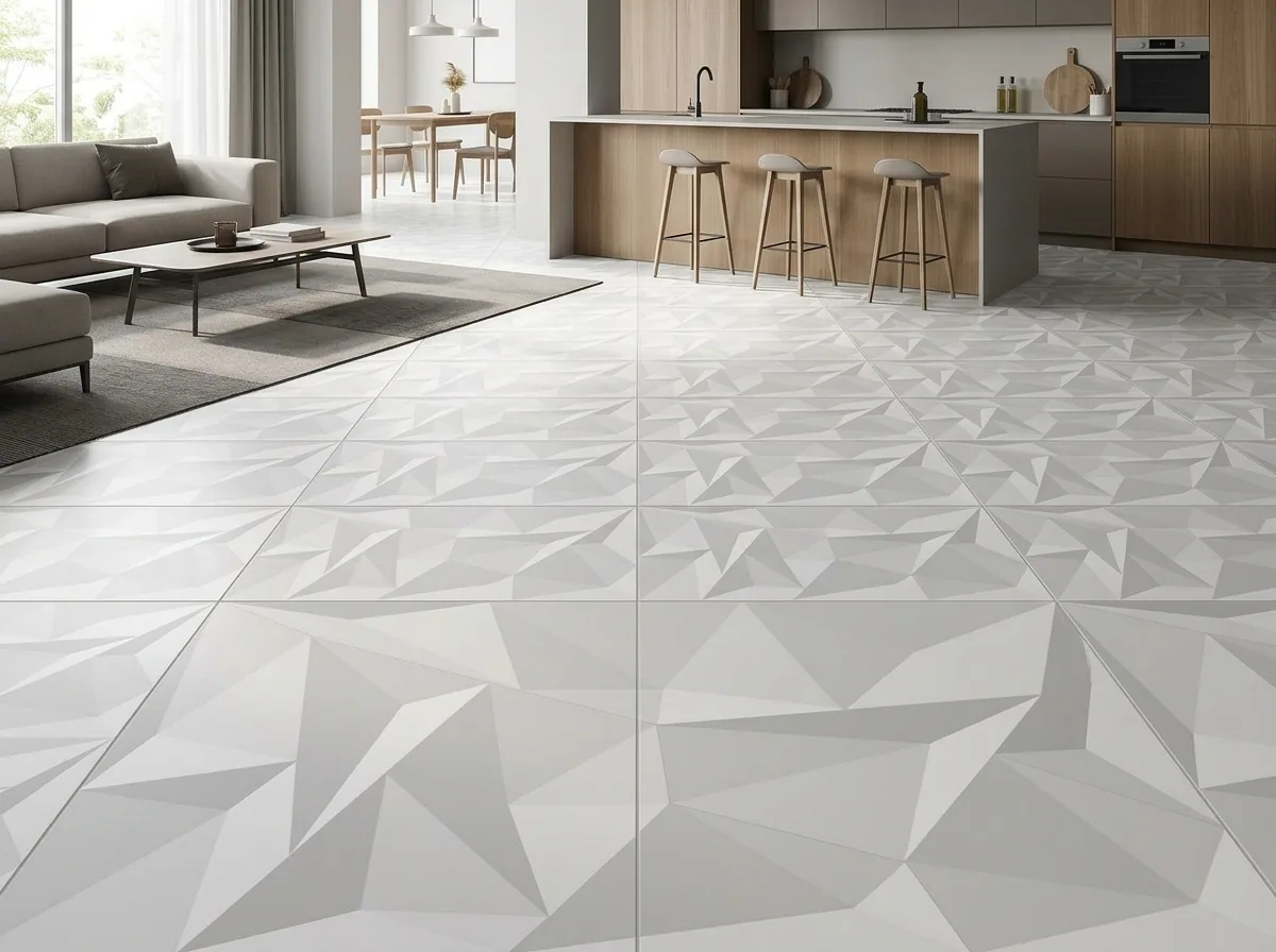 Gres Louvre Blanc 36,5×73,5 instalado
