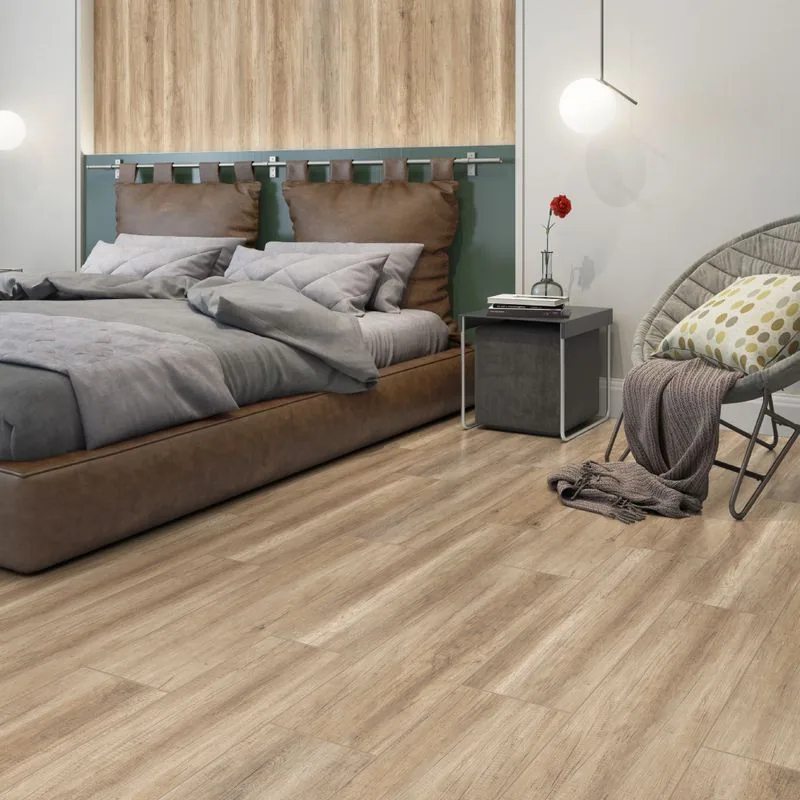 Porcelanato Rovere Antico 18×113 instalado