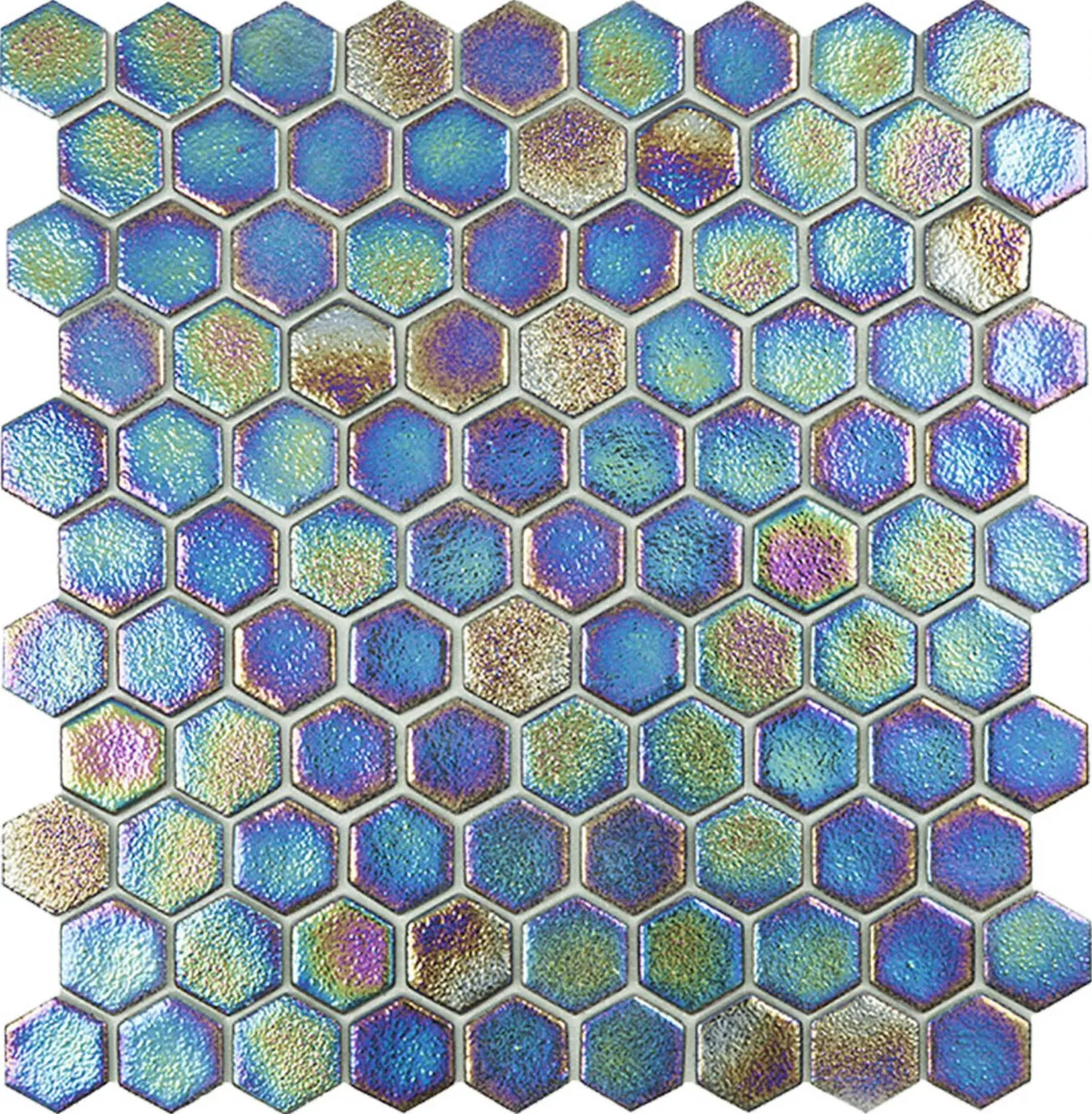 Mosaico Shell Deep HEX 556 3,5×3,5