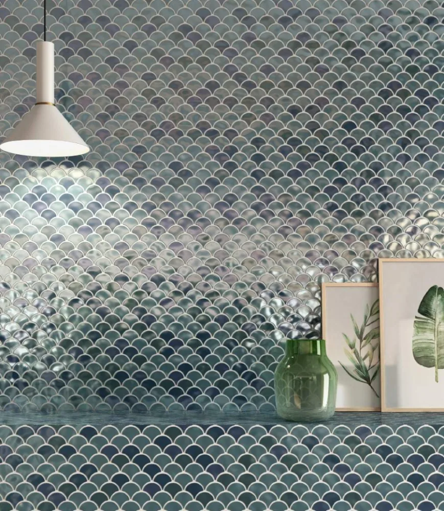 Mosaico Soul Green 2,9×3,6 instalado