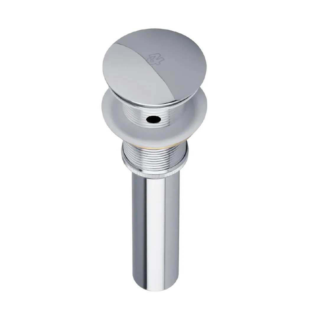 Desagüe Push Botton Redondo con Rebose CR